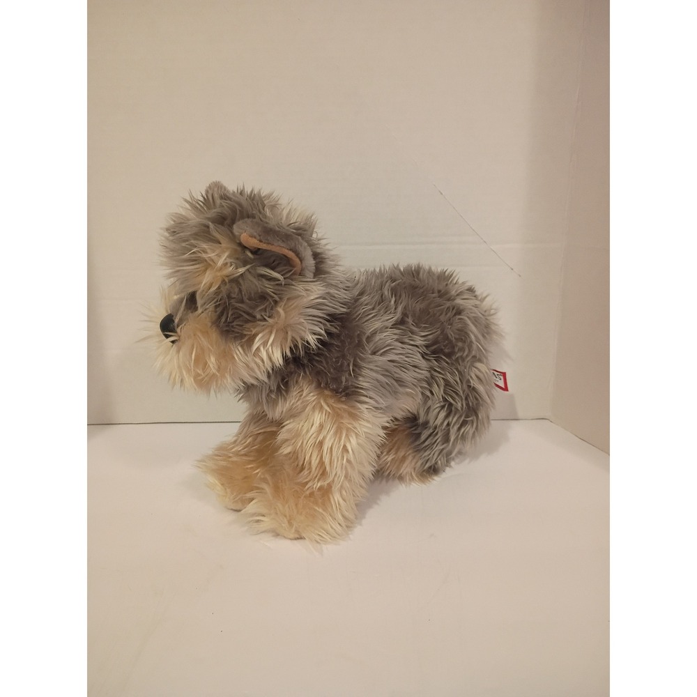 Douglas Cuddle Toy Yorkshire Terrier Yorkie Plush Stuffed Animal Grey Tan Dog